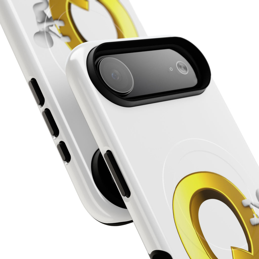 Gold Letter Q design phone case | Magnetic Tough Case