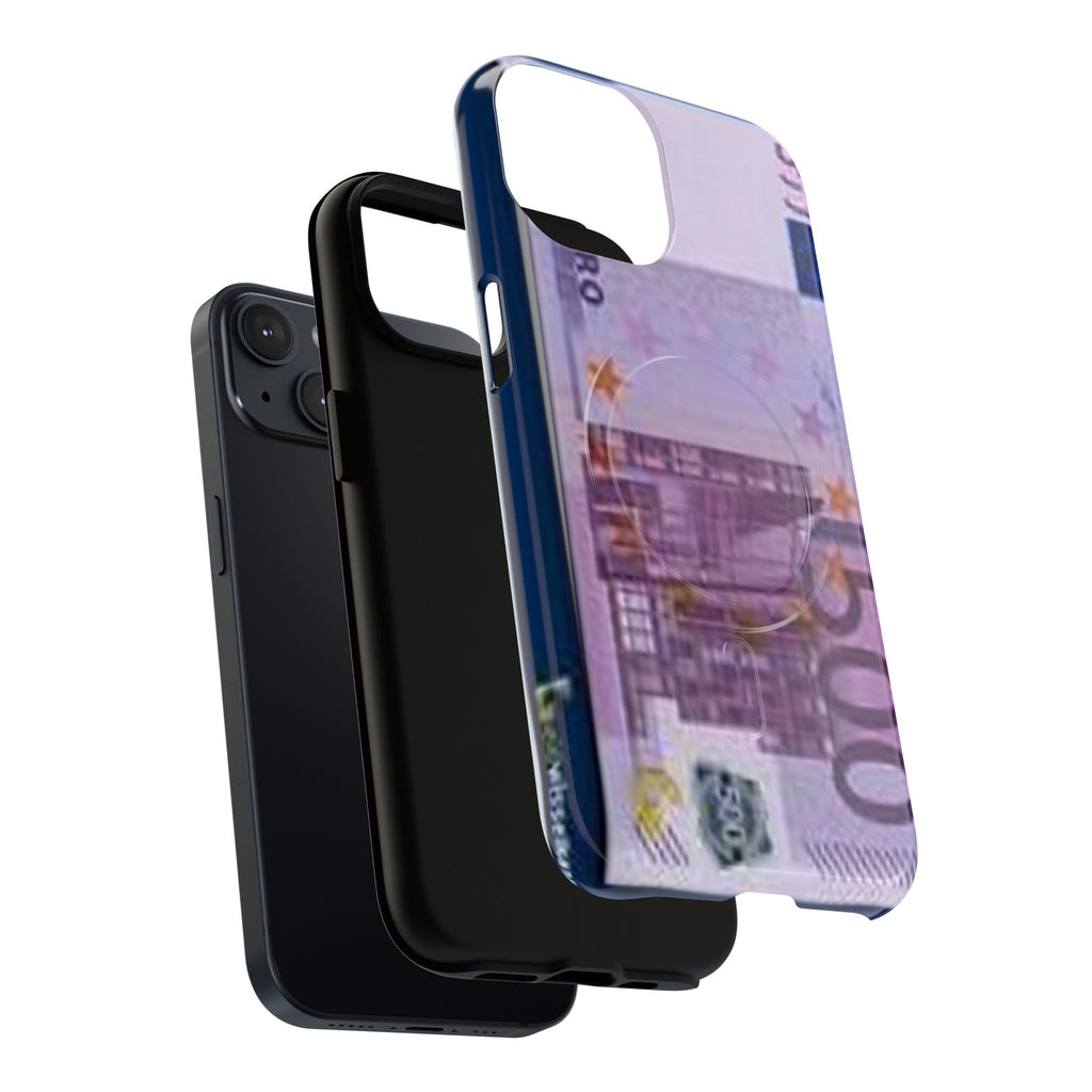 500 Euro Banknote Phone Case | Tough Magnetic Case, Money Print iPhone Cover
