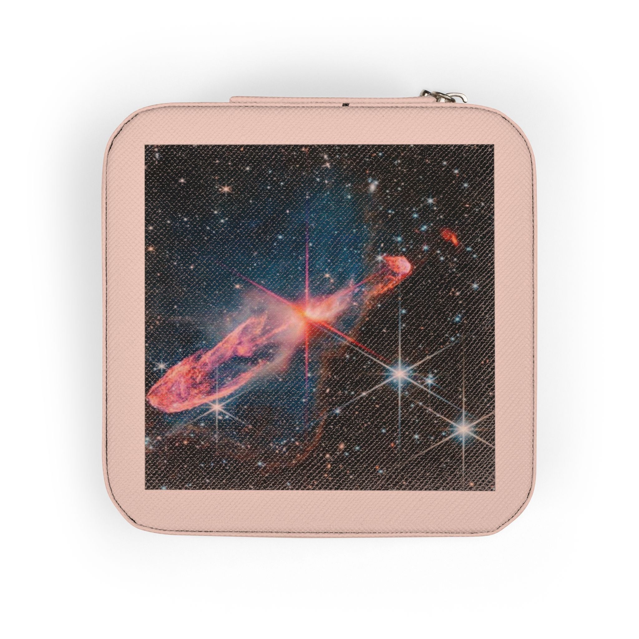 Galaxy Nebula Jewelry Travel Case | Compact Portable Organizer