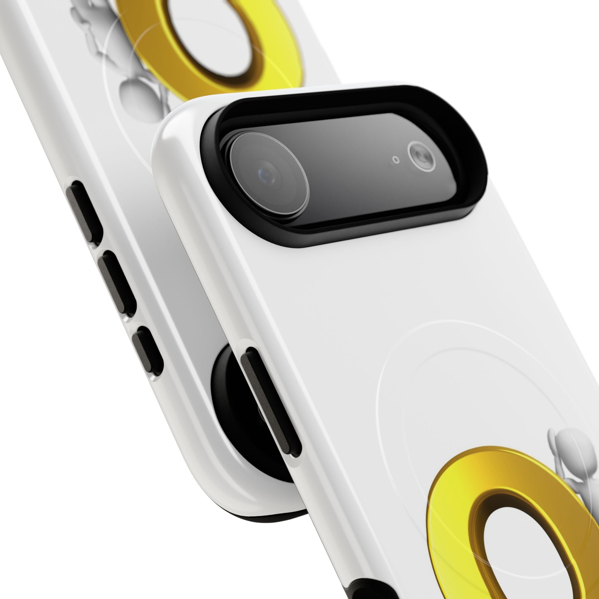 3D Gold Letter O Character phone case | Tough Magnetic Case, magnetic compatible