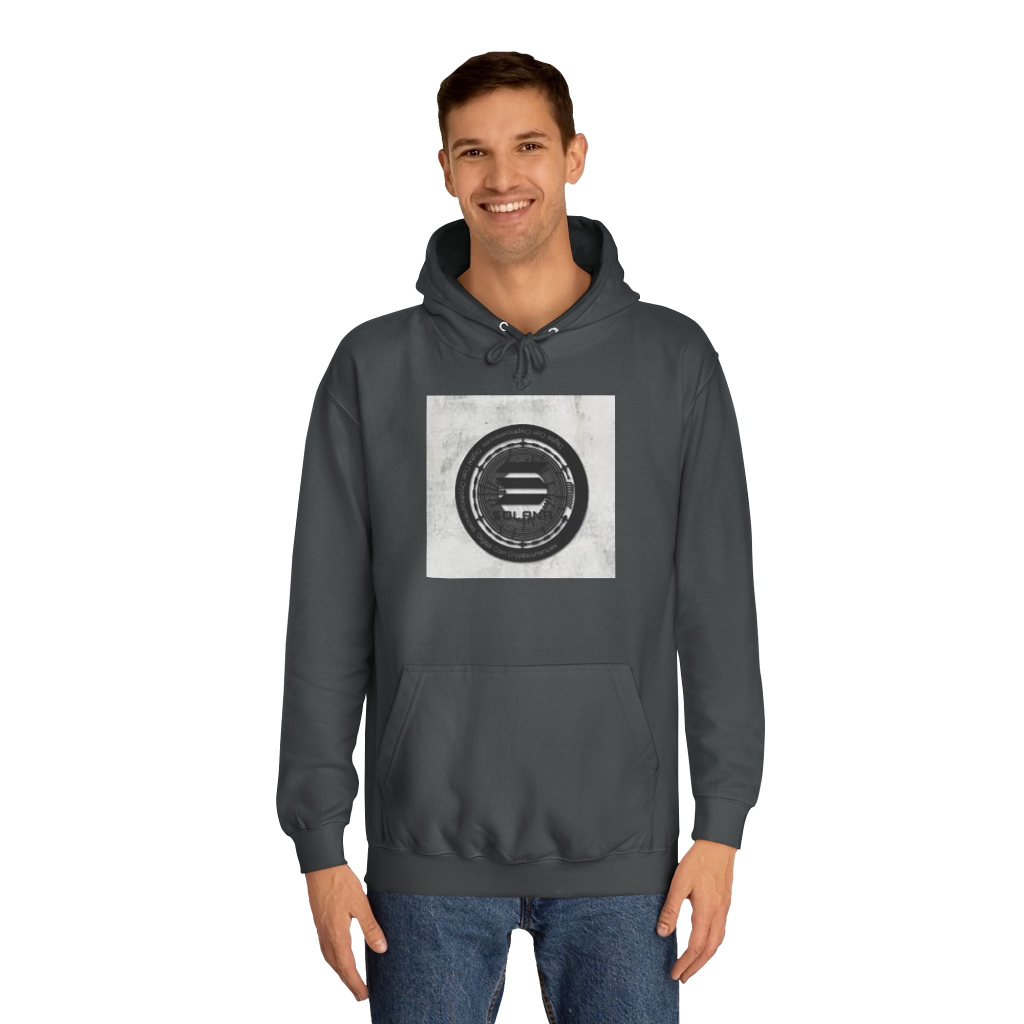 Solana Cryptocurrency Coin Hoodie | Retro Music Graphic