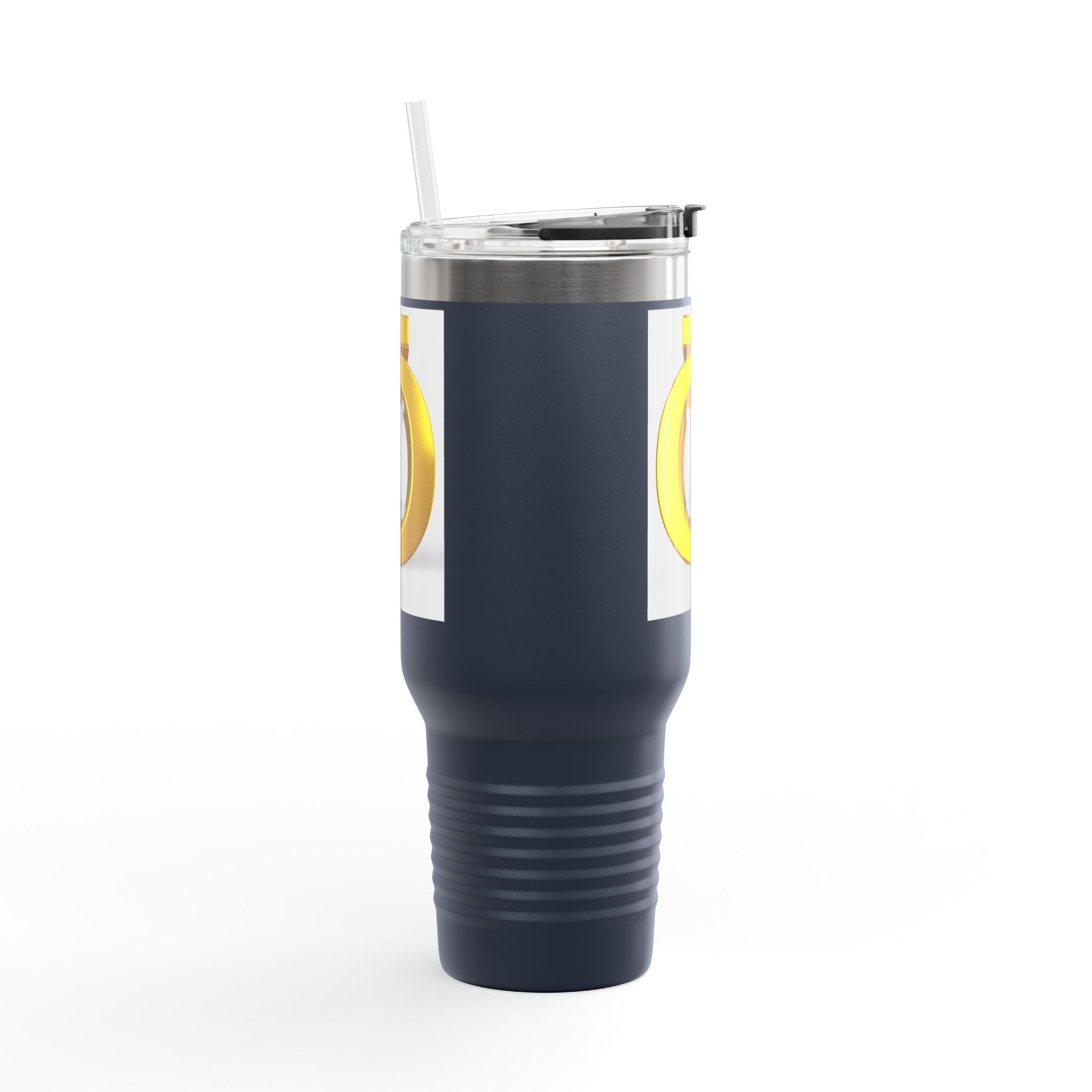 Mug de voyage isotherme avec lettre dorée Ö | Gobelet isotherme 40 oz