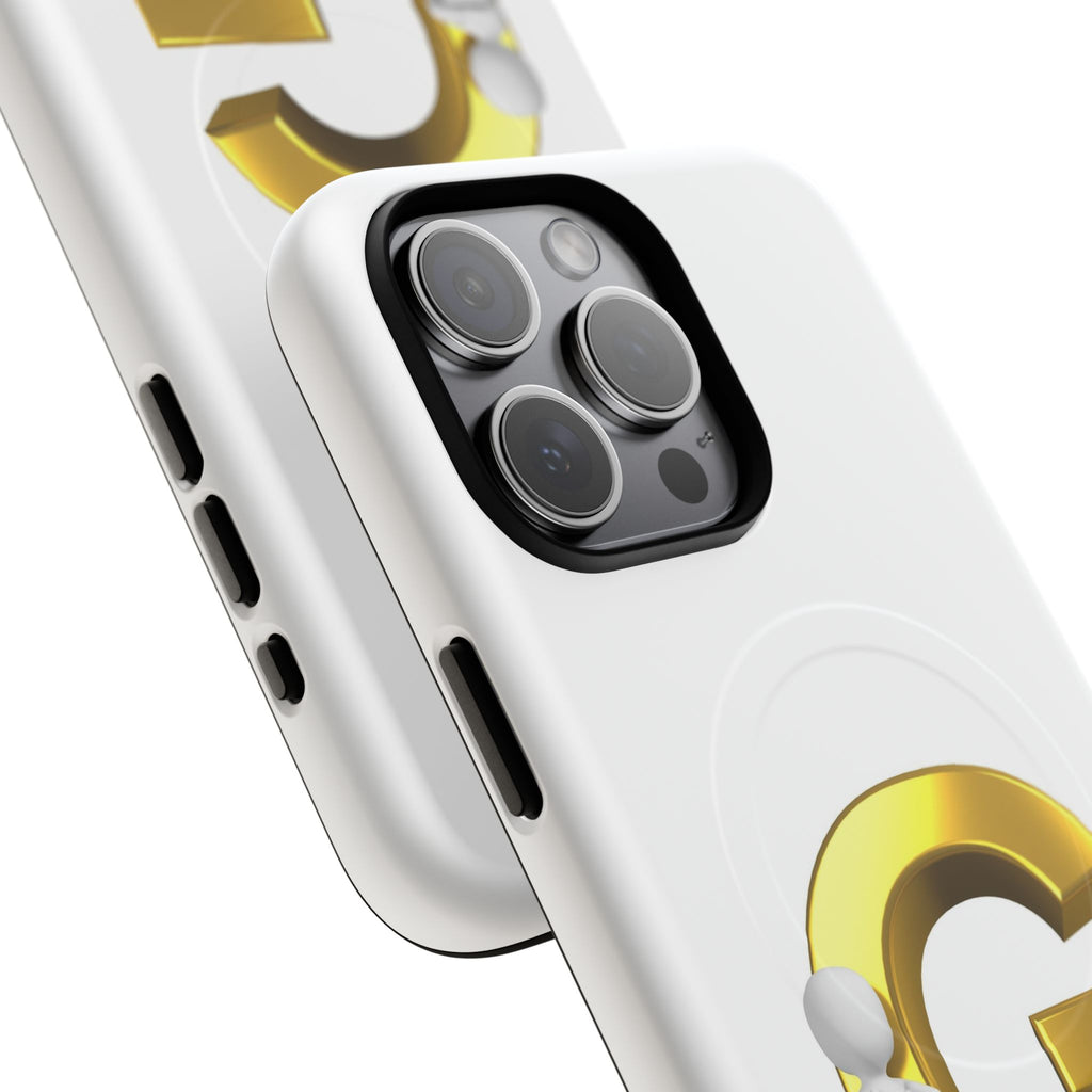 Gold Letter G Monogram Phone Case | Tough Magnetic Case