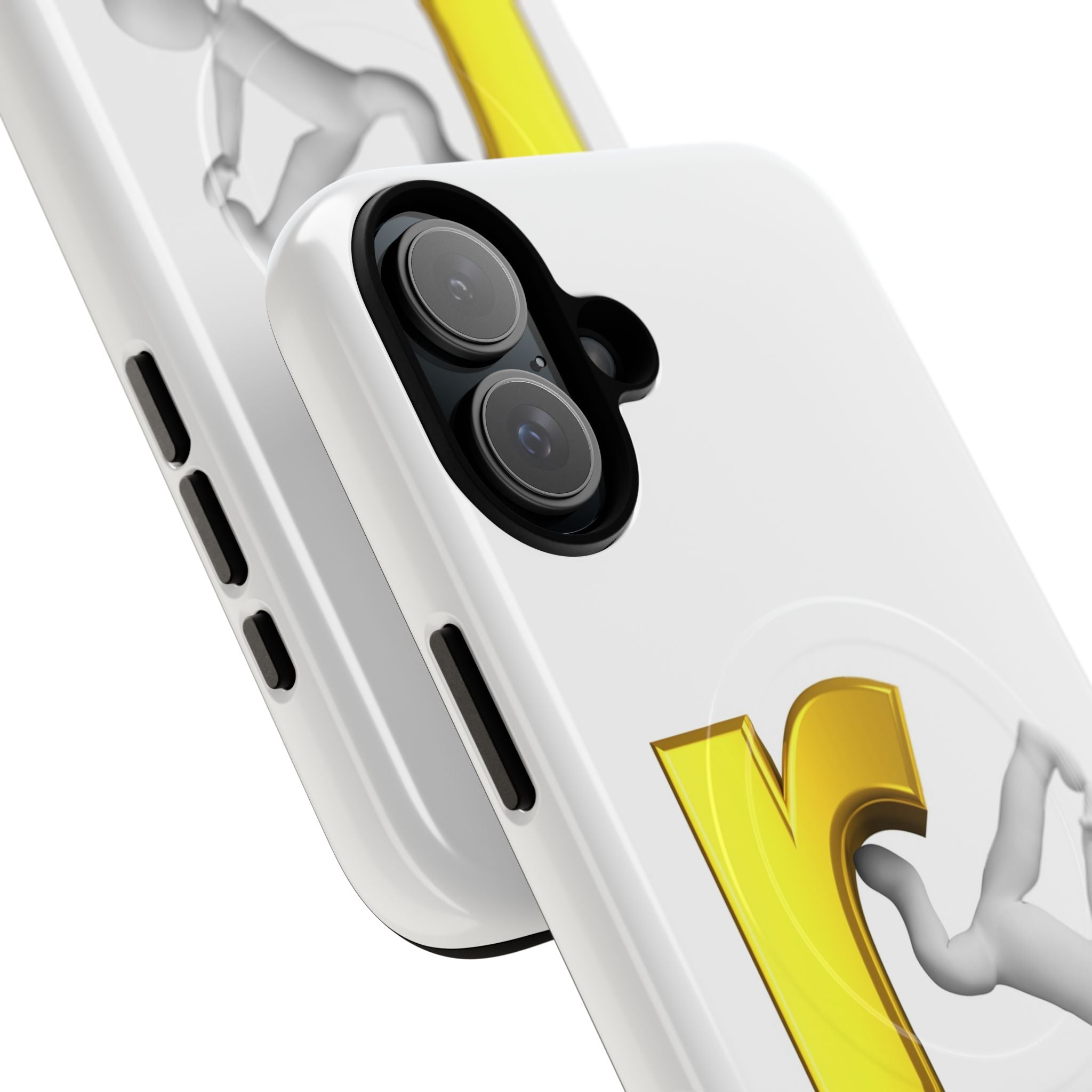 Yellow Letter R Breakdance Phone Case | Tough Magnetic Case