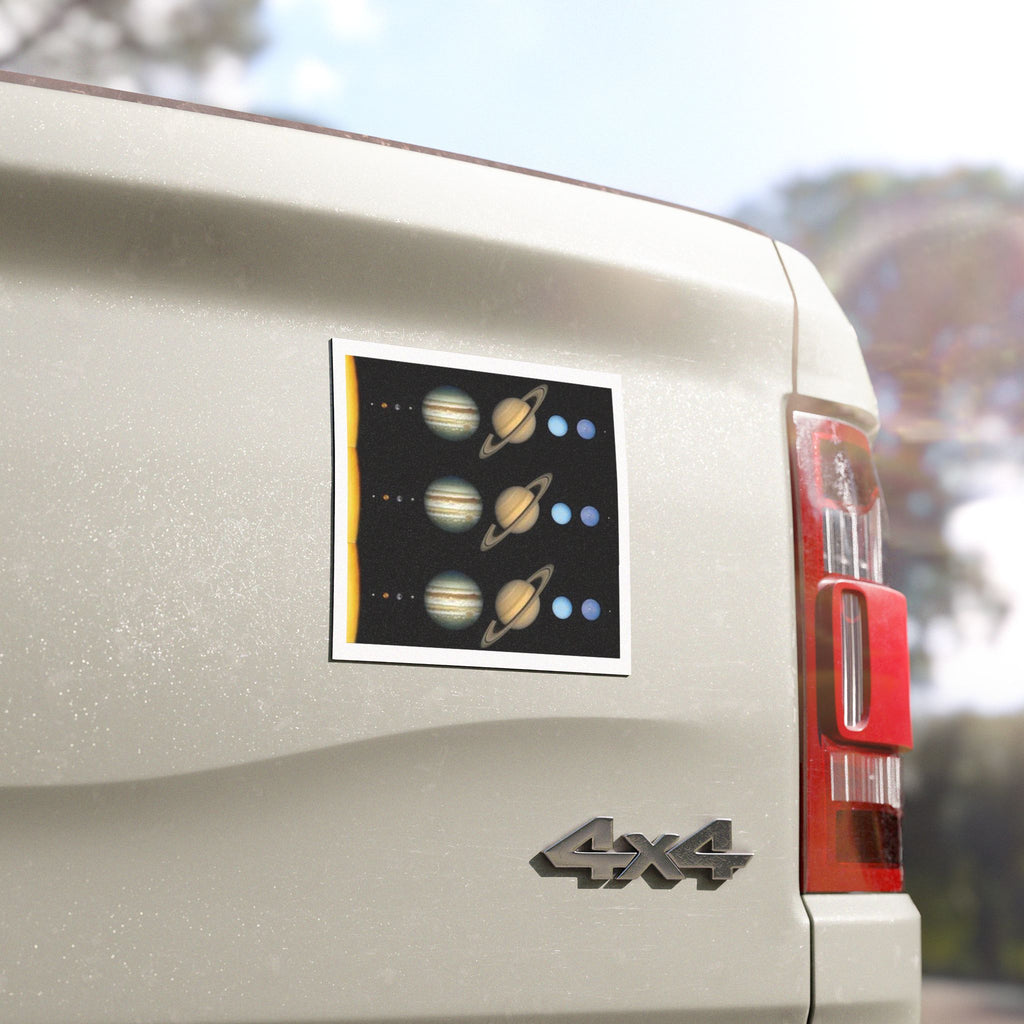 Solar System Planets Car Magnets | Planet Sticker Set for Vehicles