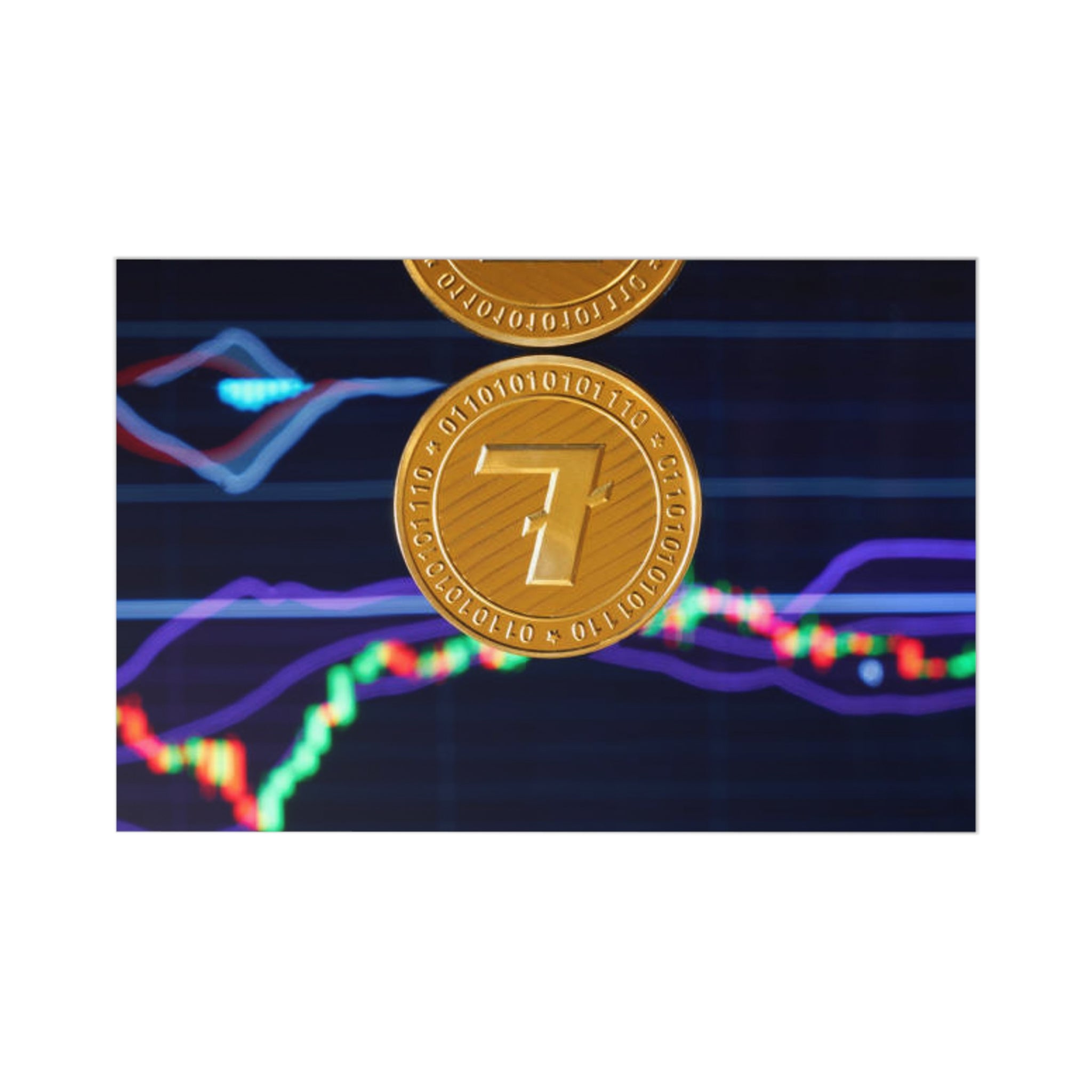Litcoin Chart Postcards