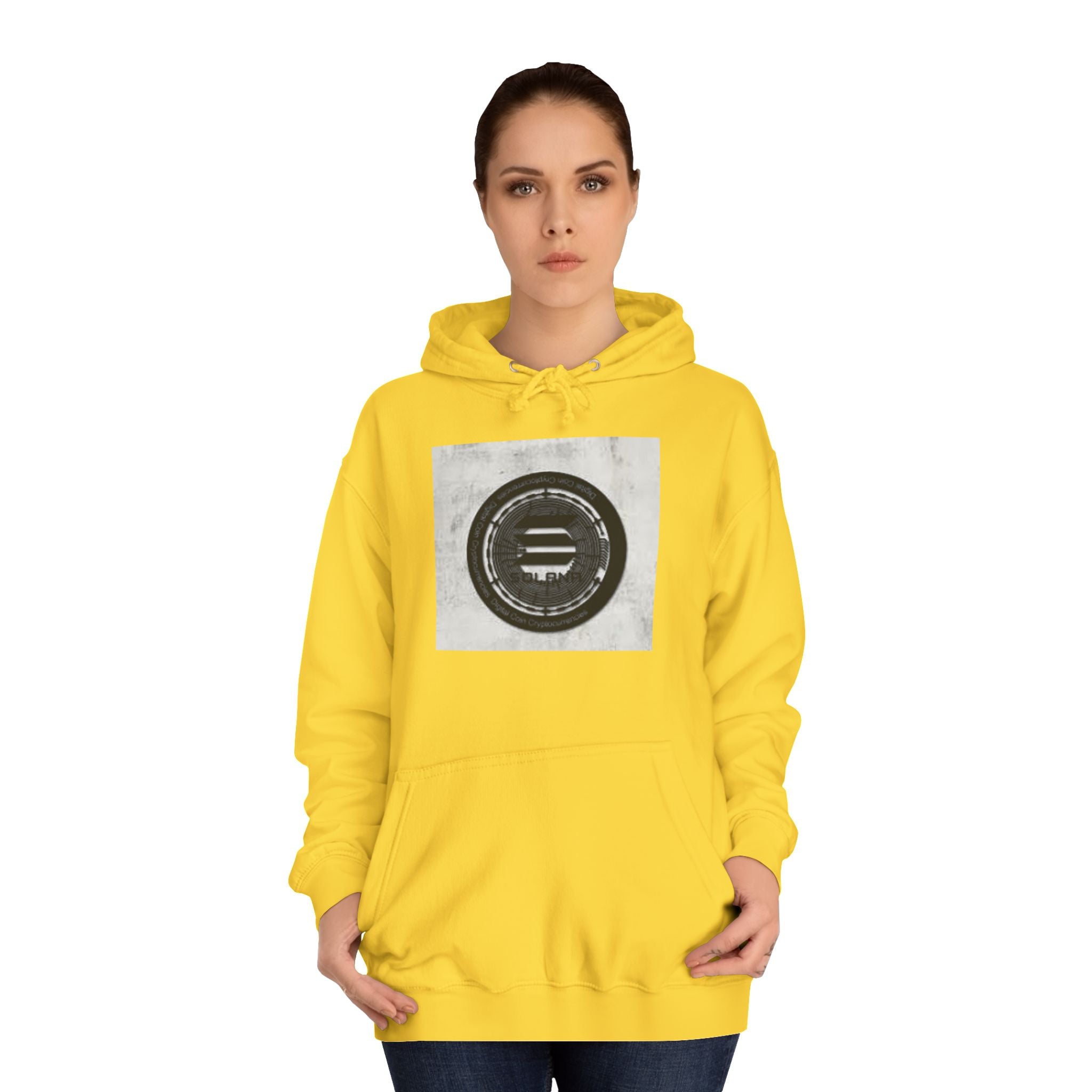 Solana Cryptocurrency Coin Hoodie | Retro Music Graphic