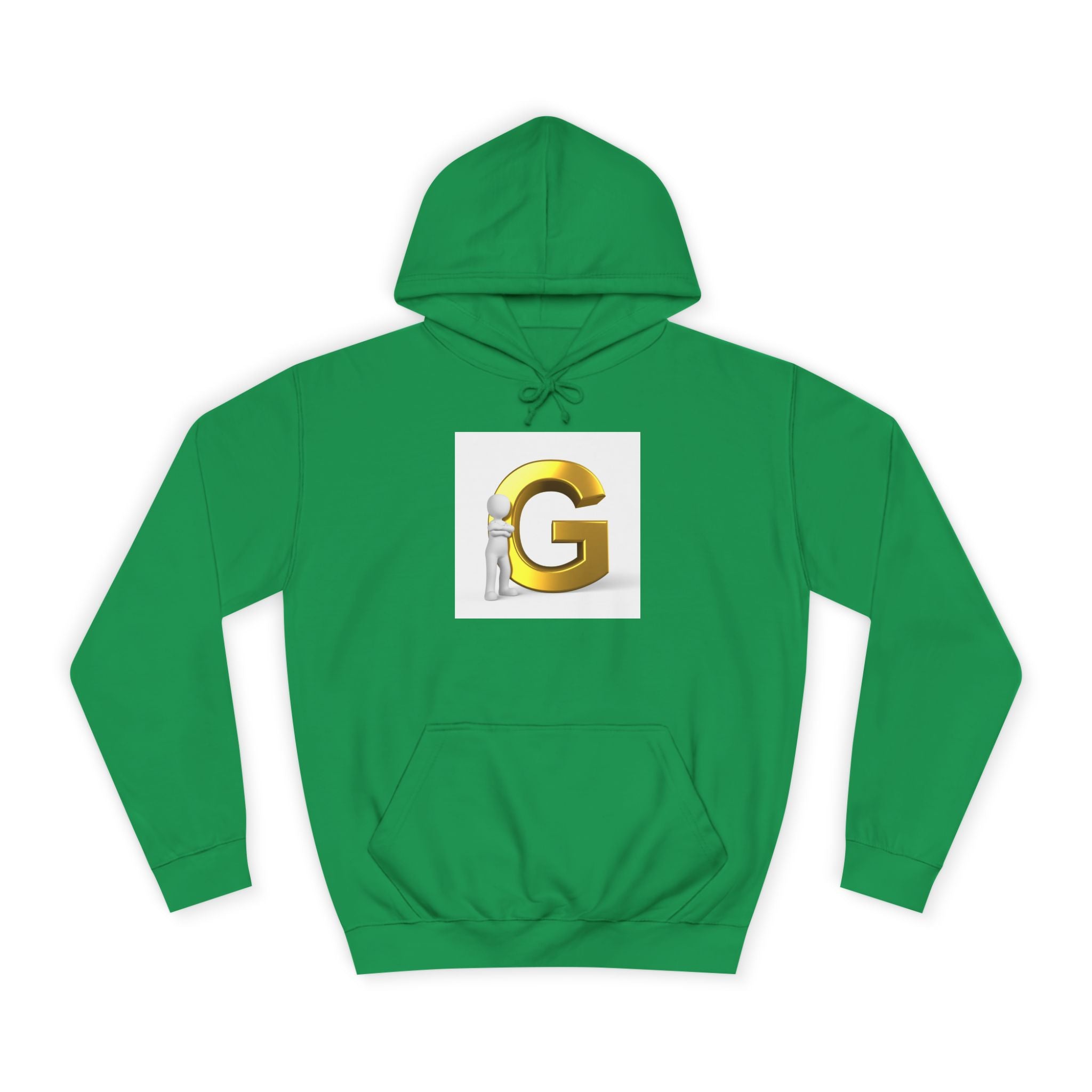 Gold Letter G Hoodie | Initial G Monogram sweatshirt