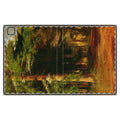 Forest Path Tablet Folio Case | Woodland Trees Autumn Landscape