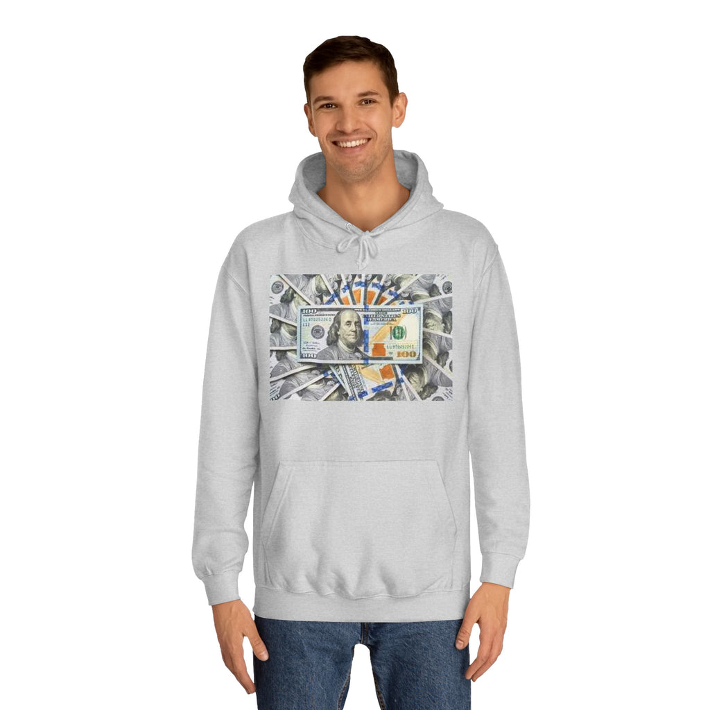 Hundred Dollar Bill Hoodie | Money Graphic Sweatshirt