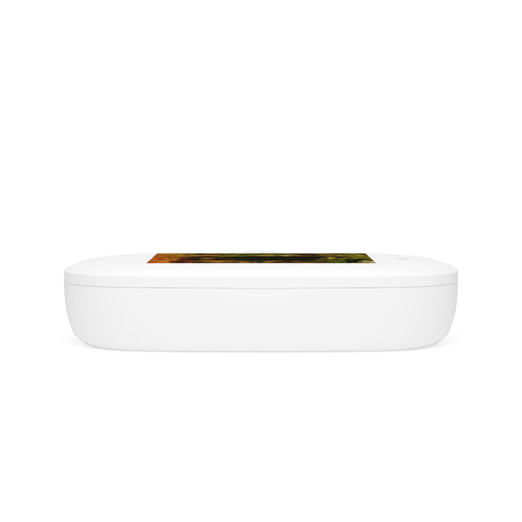 Forest Path Painting UV Phone Sanitizer and Wireless Charging Pad