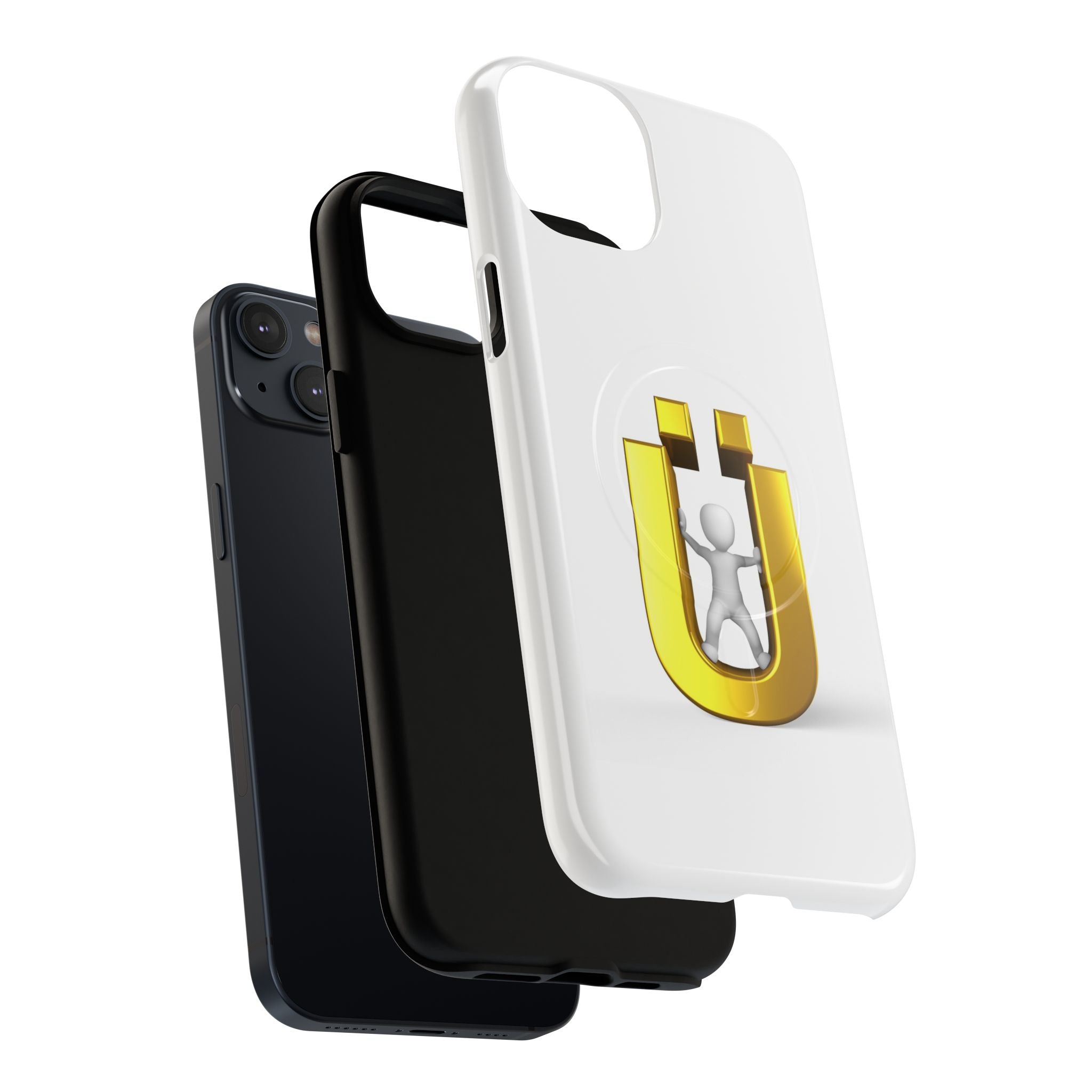 Gold Letter Ü Logo phone case | Tough Magnetic Case