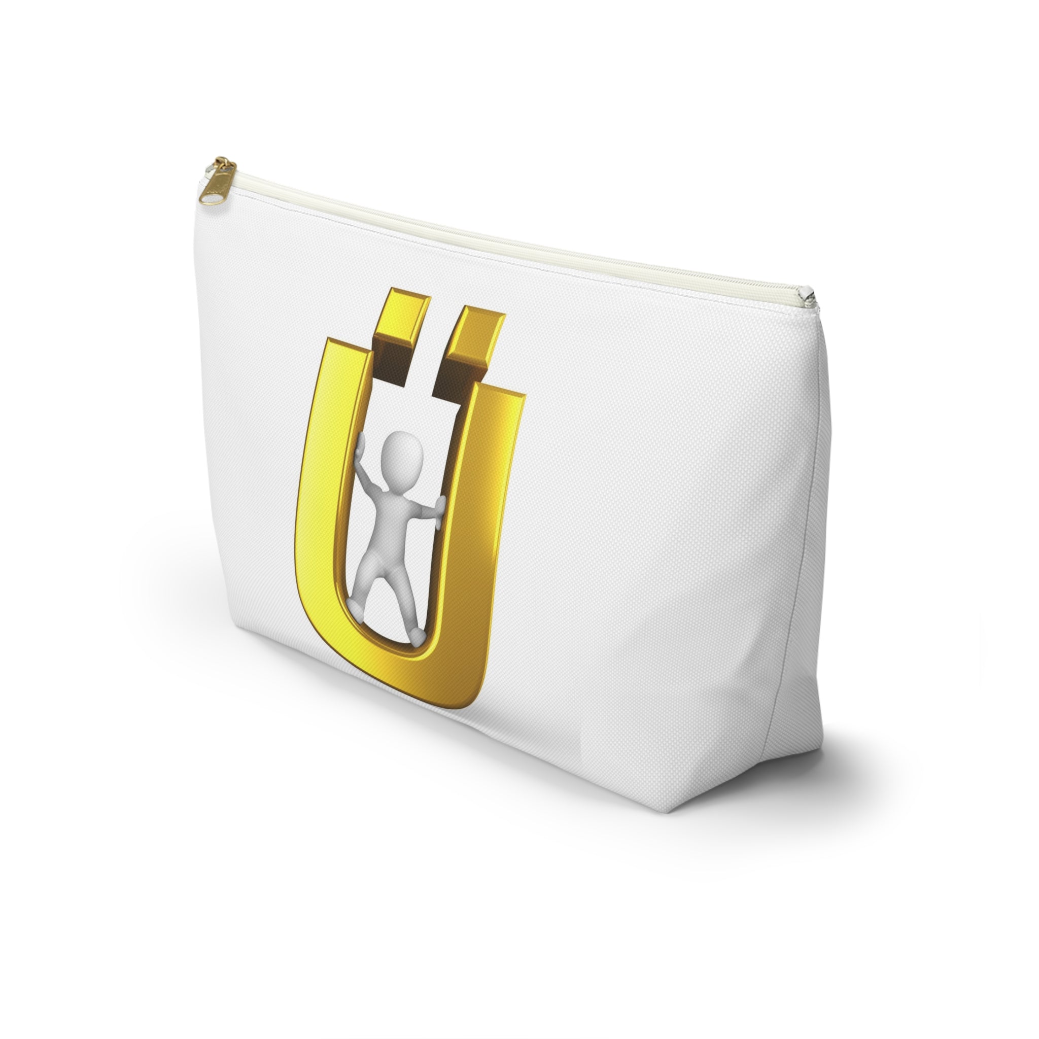 3D Gold Magnet Character Accessory Pouch