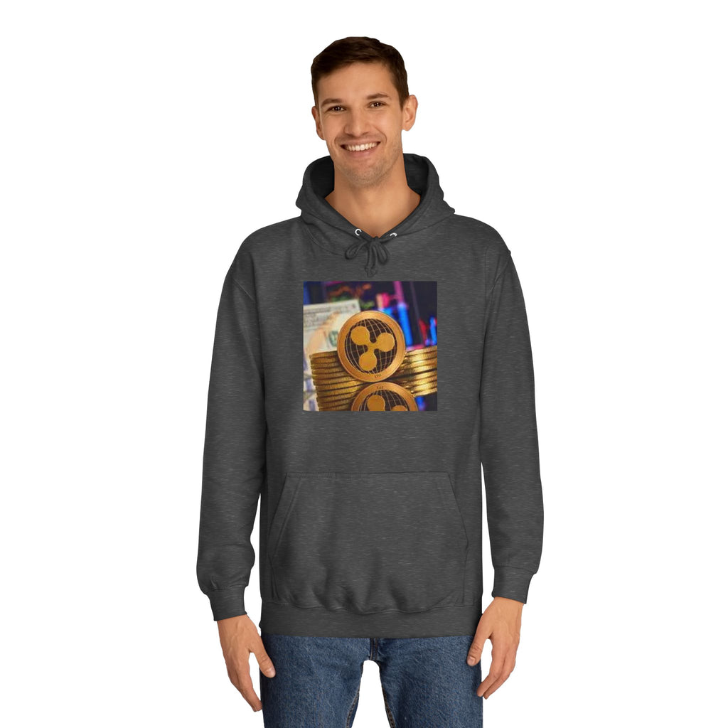 Ripple Cryptocurrency Hoodie | Ripple Coin Graphic, Crypto Stack, Blockchain Fashion