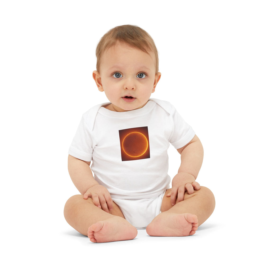 Solar Eclipse Ring Infant One Piece | Space Baby Bodysuit