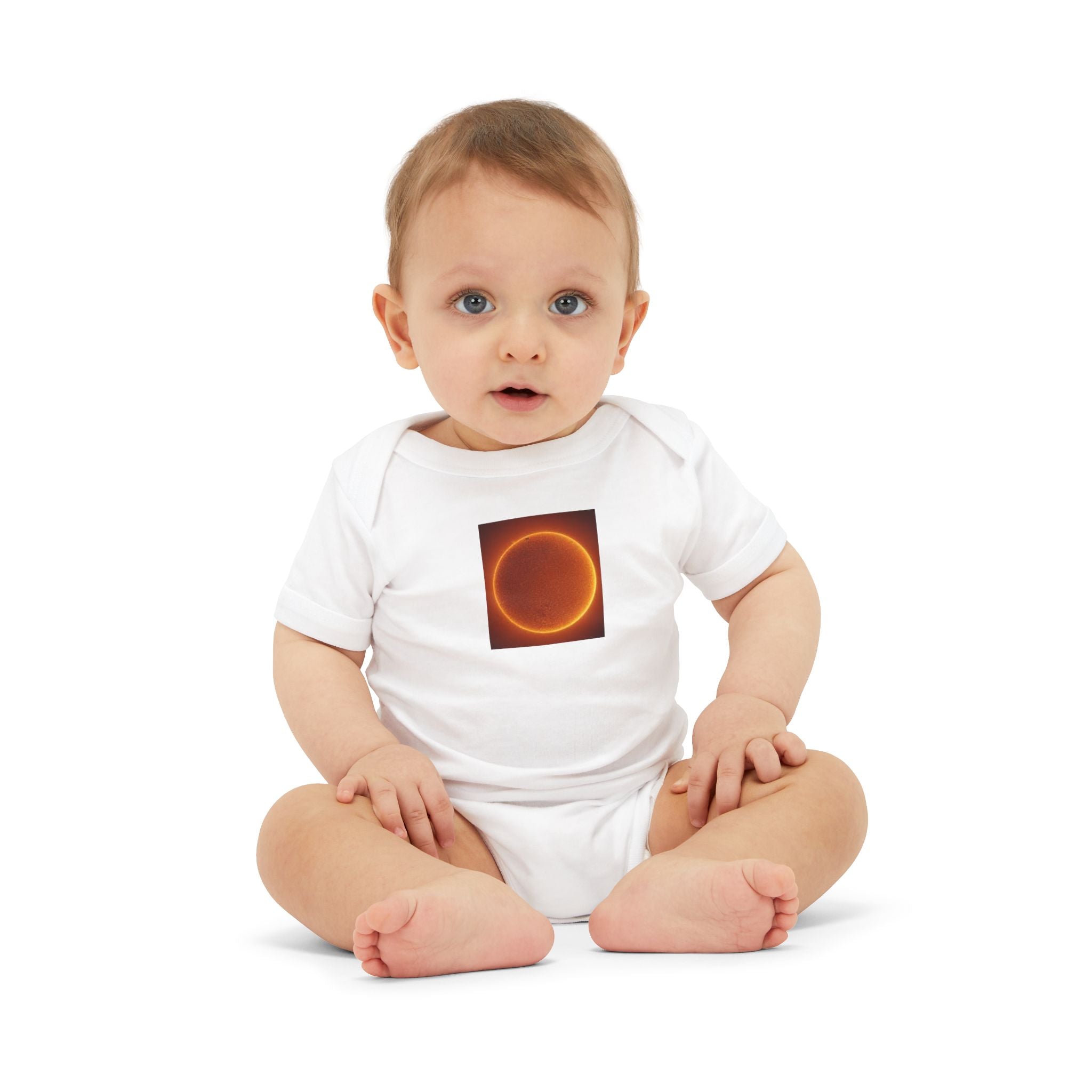 Solar Eclipse Ring Infant One Piece | Space Baby Bodysuit