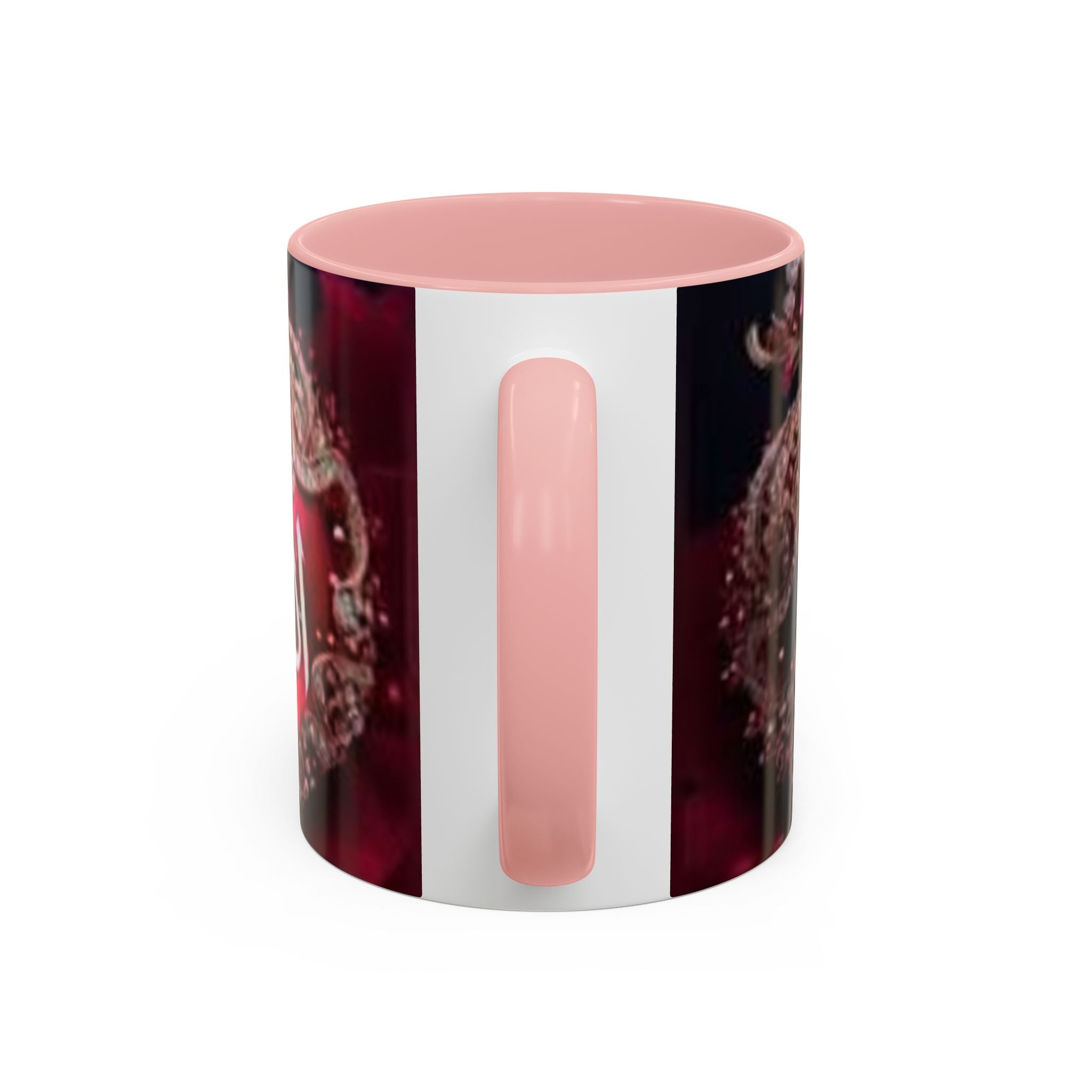Arabic Calligraphy 'Allah' Ornament Accent Coffee Mug | Islamic Faith Mug