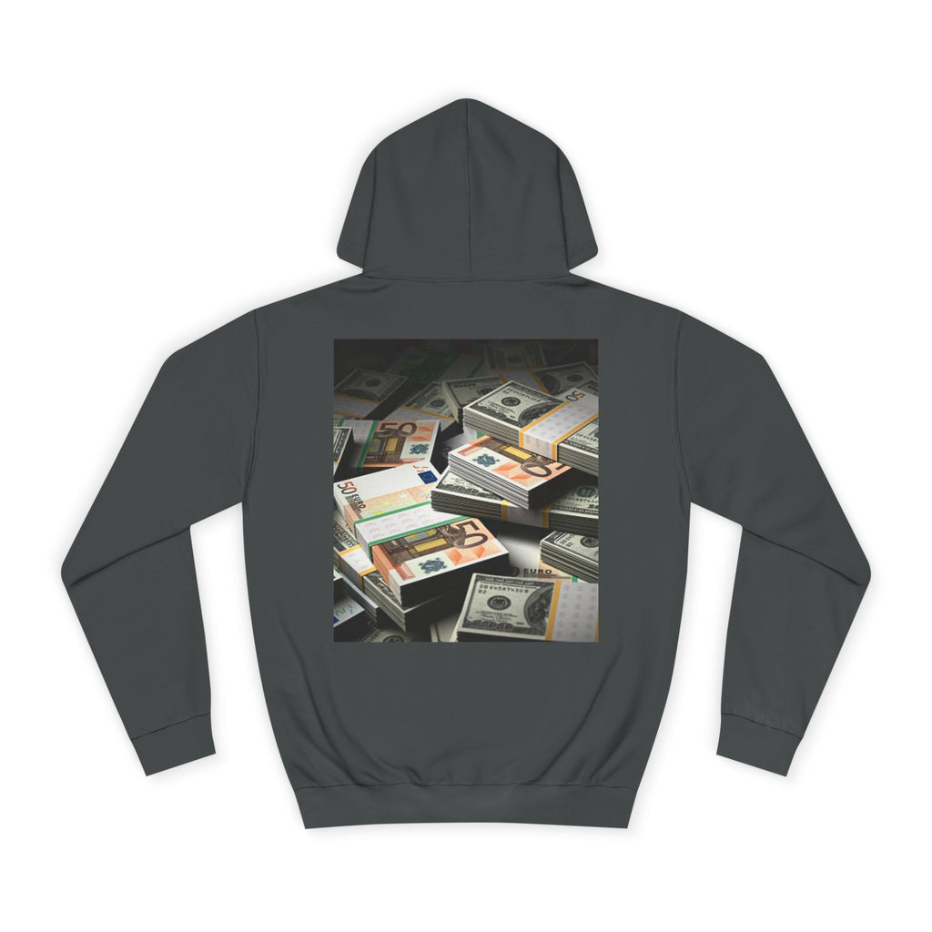 Stacked Cash Money Hoodie | Vintage Banknote Print, Stacks of Dollars