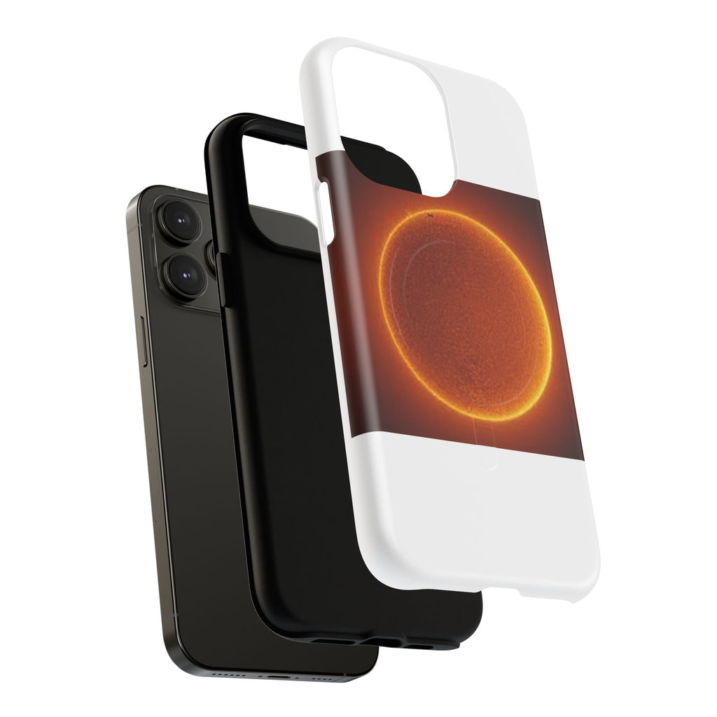 Glowing Solar Eclipse Phone Case | Tough Magnetic Case