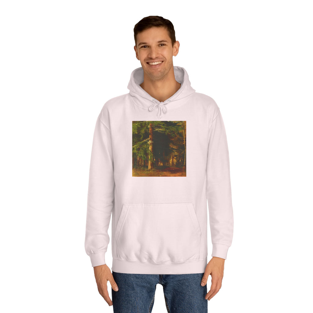Forest Painting Hoodie | Vintage Woodland Trees Sweatshirt