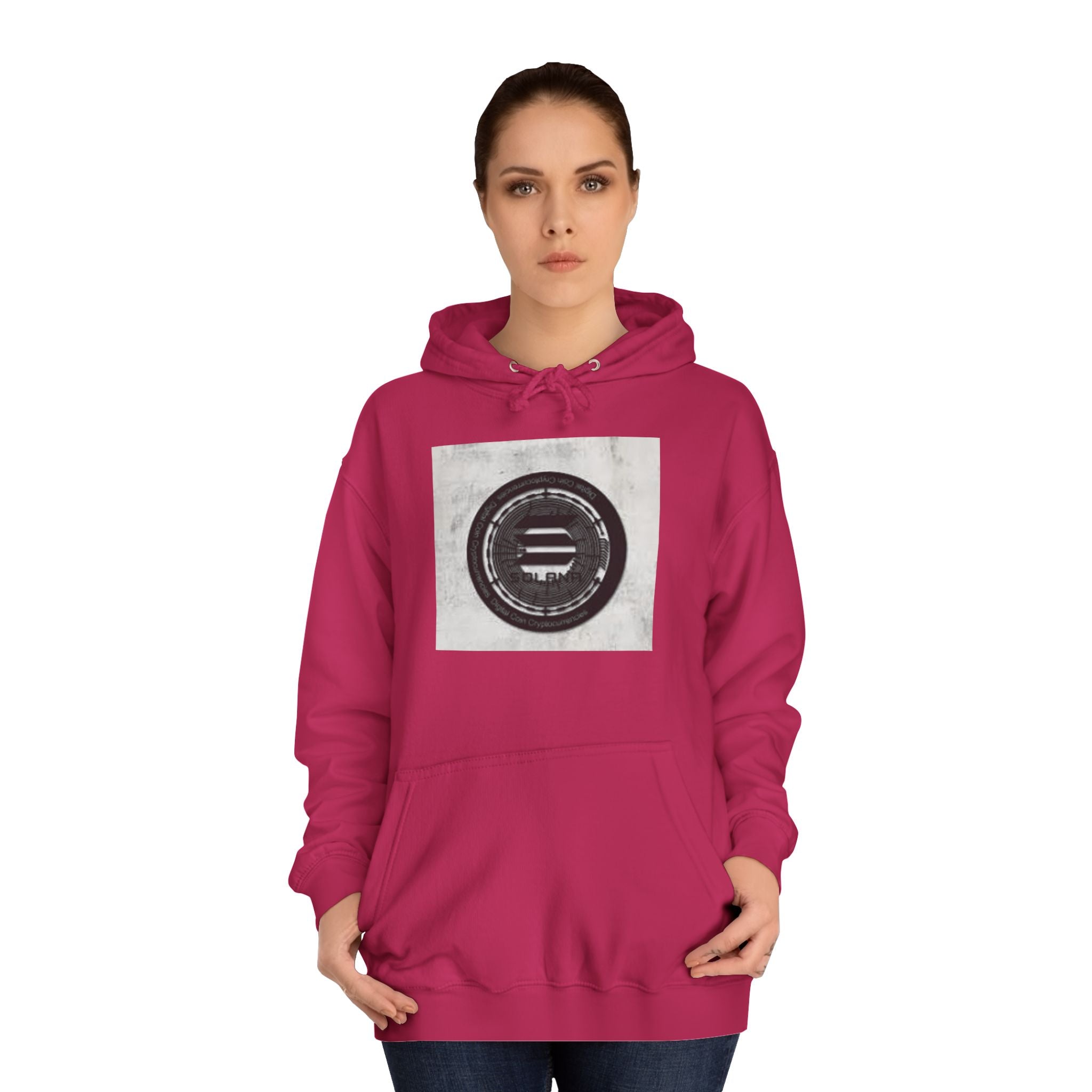 Solana Cryptocurrency Coin Hoodie | Retro Music Graphic