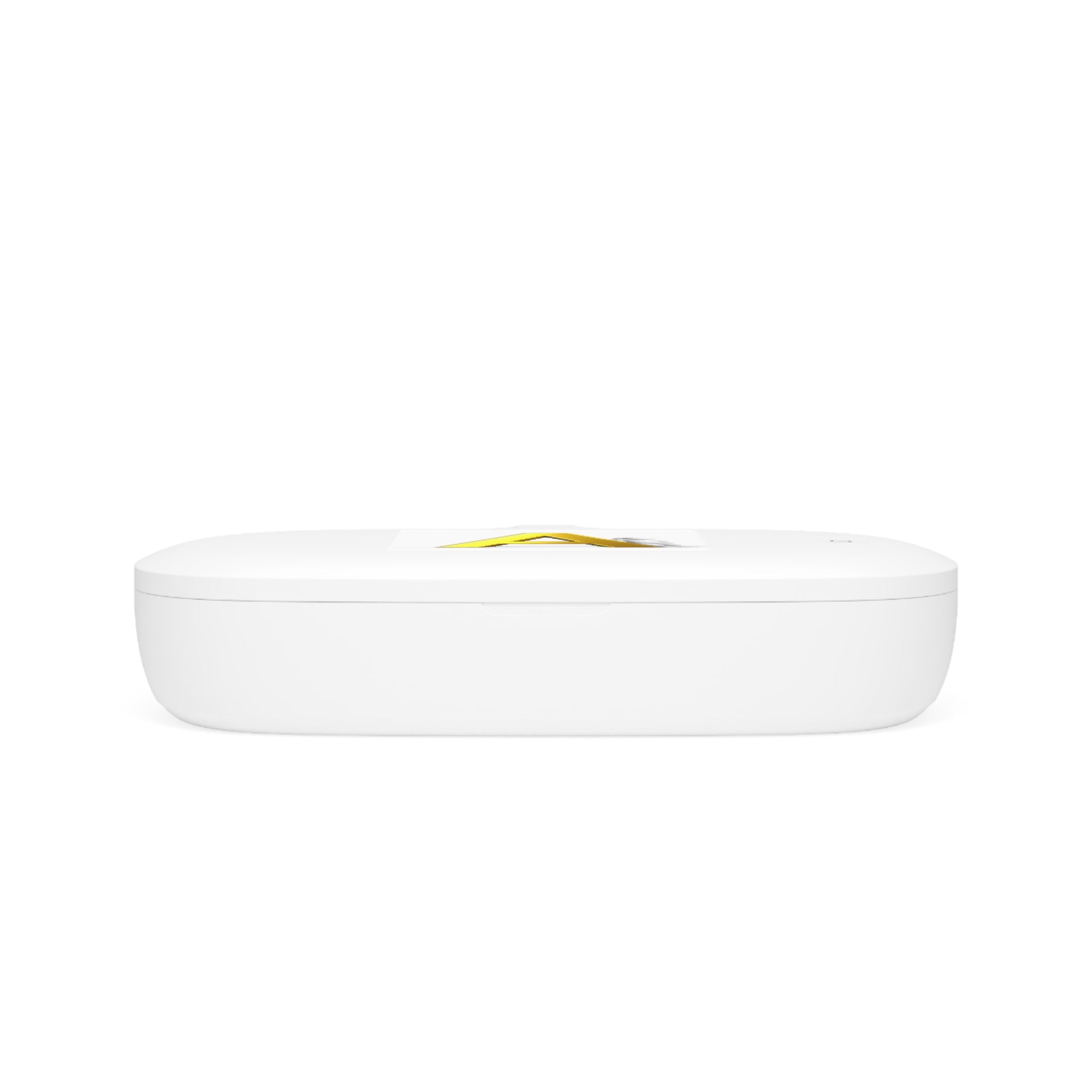 Gold Letter A Design UV Phone Sanitizer and Wireless Charging Pad