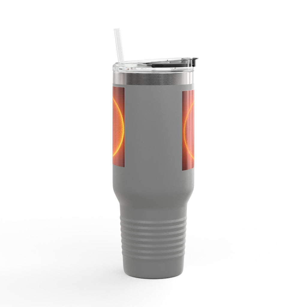 Glowing Solar Disc Travel Mug | 40oz Insulated Tumbler