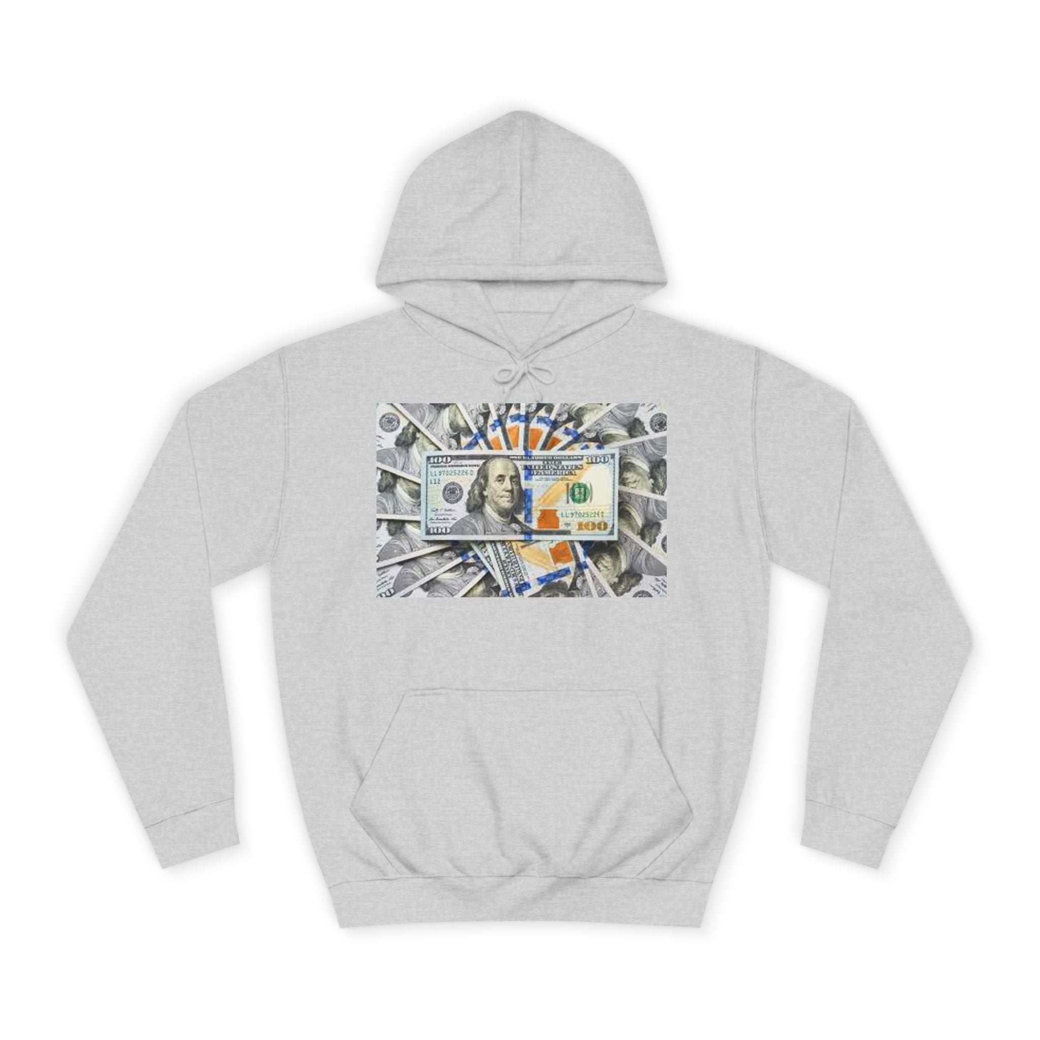 Hundred Dollar Bill Hoodie | Money Graphic Sweatshirt