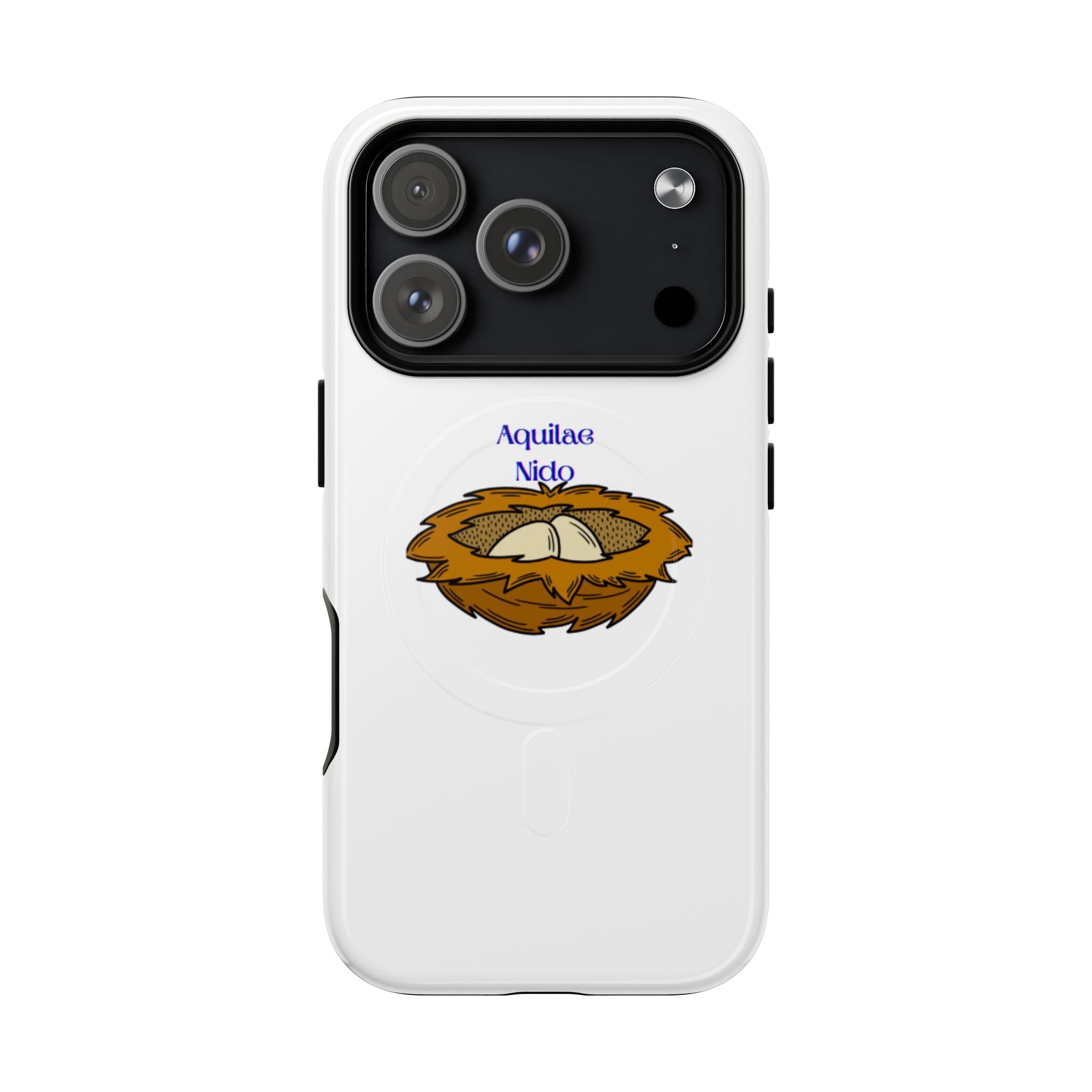 Coque de téléphone illustration nid d'oiseau | Coque magnétique robuste