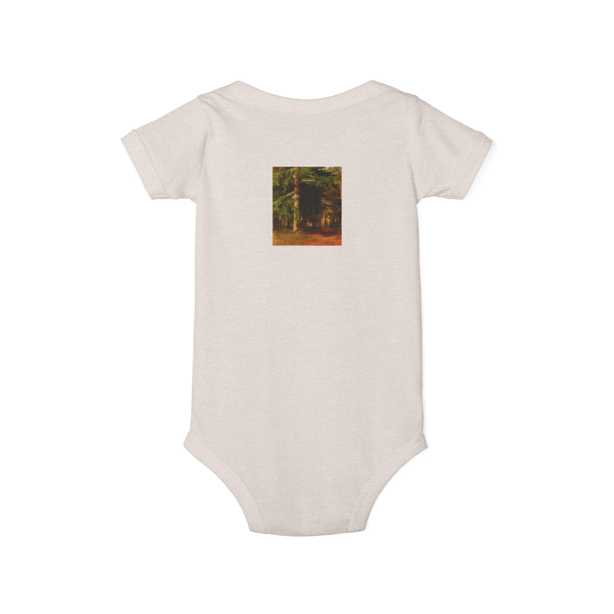 Woodland Forest Illustration Infant Onesie | Baby Bodysuit