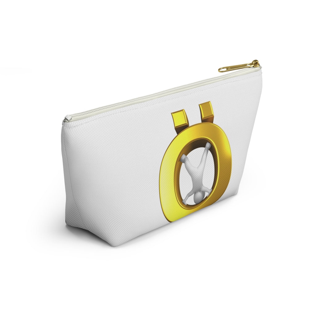Gold Letter Ö Accessory Pouch