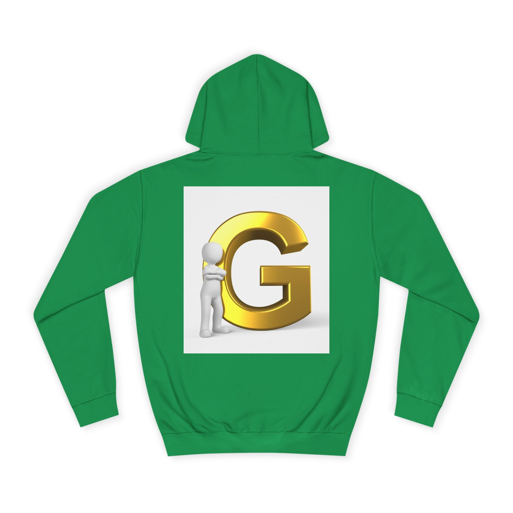 Gold Letter G Hoodie | Initial G Monogram sweatshirt