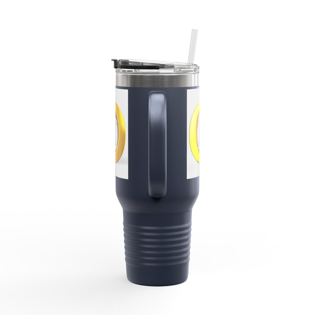 Gold Letter O Illustration 40oz Tumbler | Insulated Travel Mug