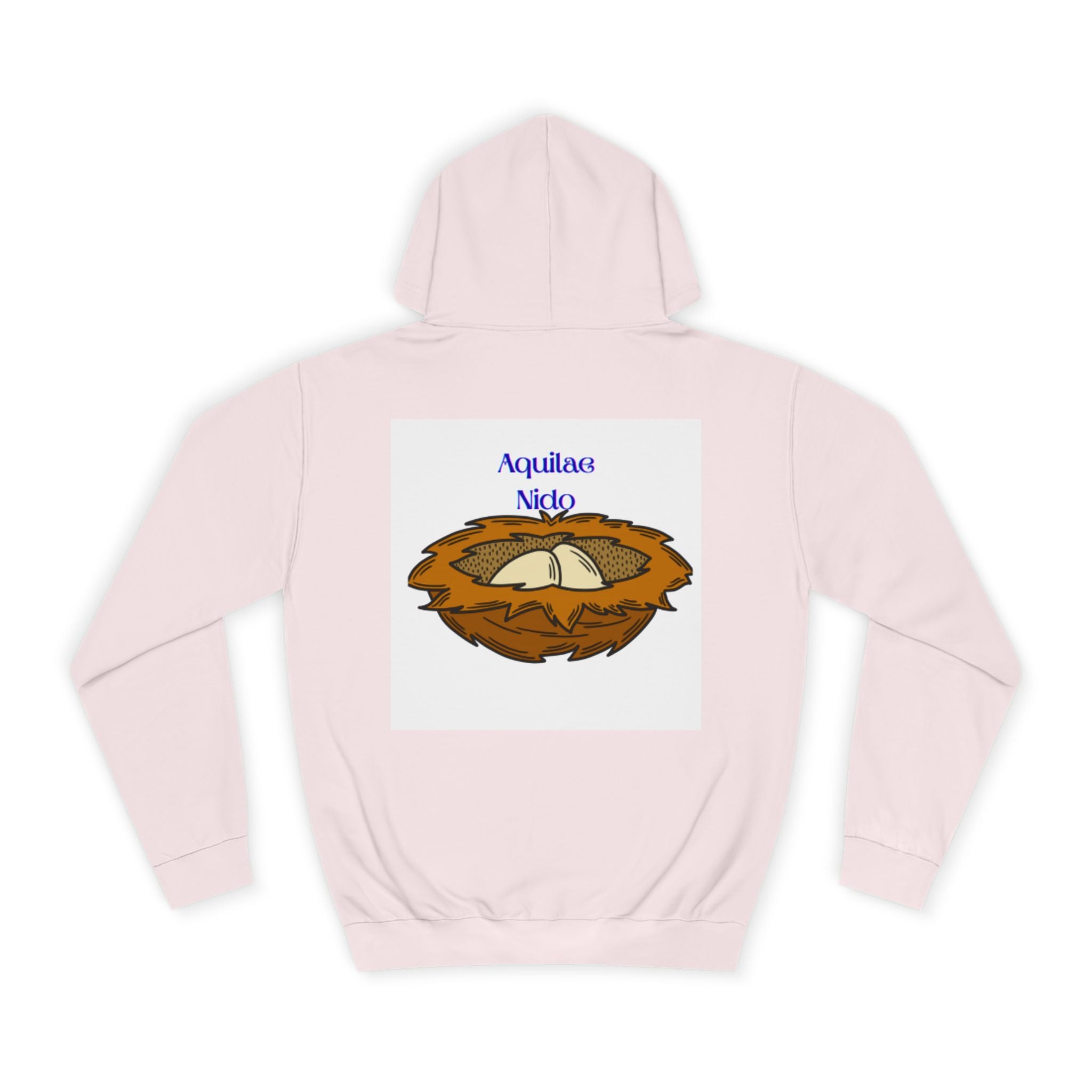 Aquilae Nido Nest Illustration Hoodie | College Crest Style