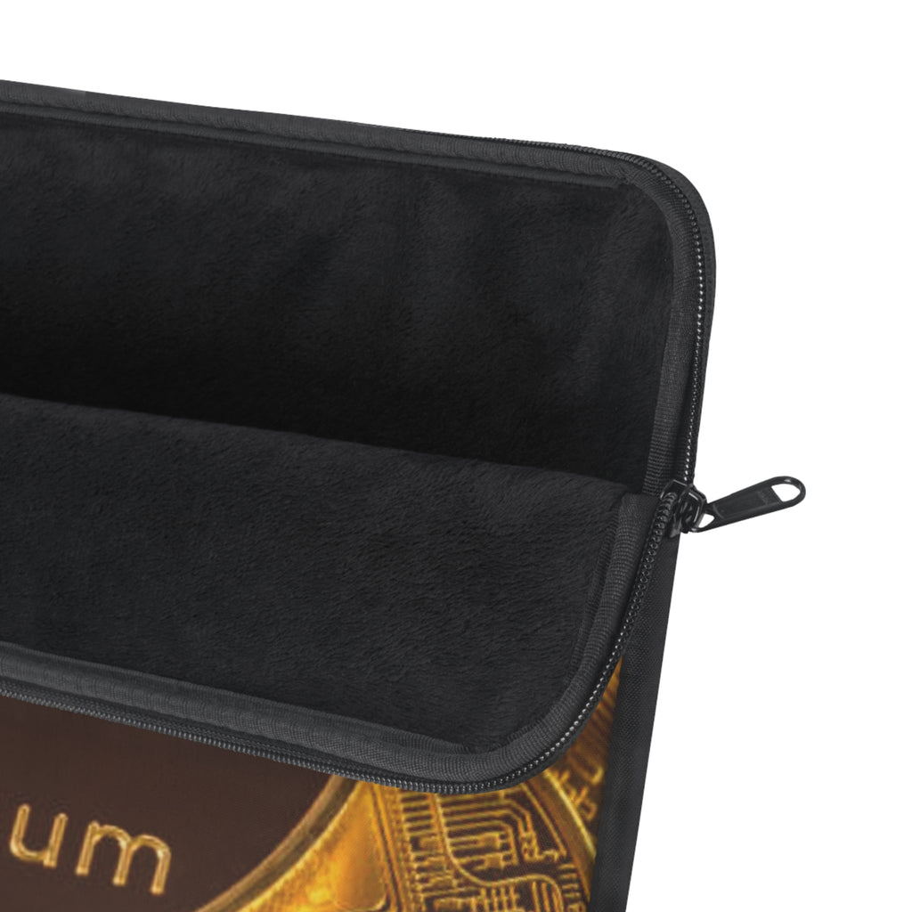 Ethereum Logo Laptop Sleeve | Cryptocurrency Coin Design