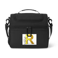 Gold R Letter Logo Cooler Bag | Insulated Lunch Tote