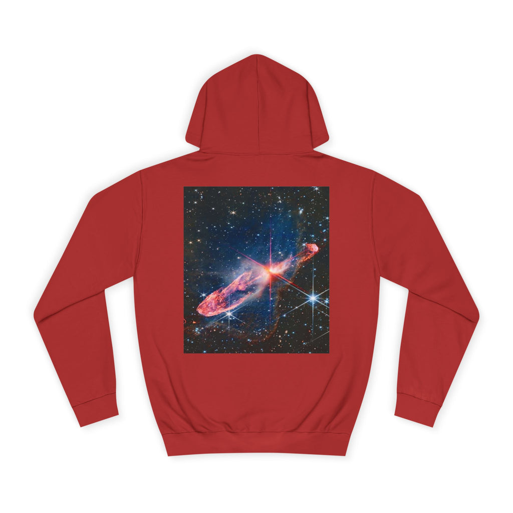 Nebula Space Photo Hoodie | Cosmic Galaxy Stars Astronautic Design