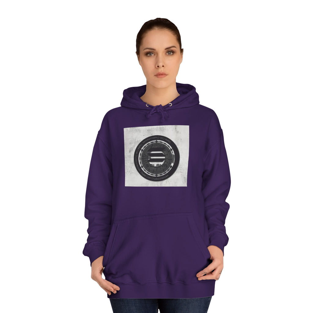 Solana Cryptocurrency Coin Hoodie | Retro Music Graphic