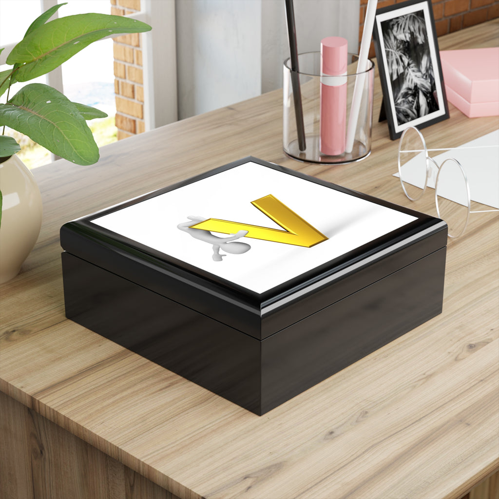 Yellow V Monogram | Jewelry Box