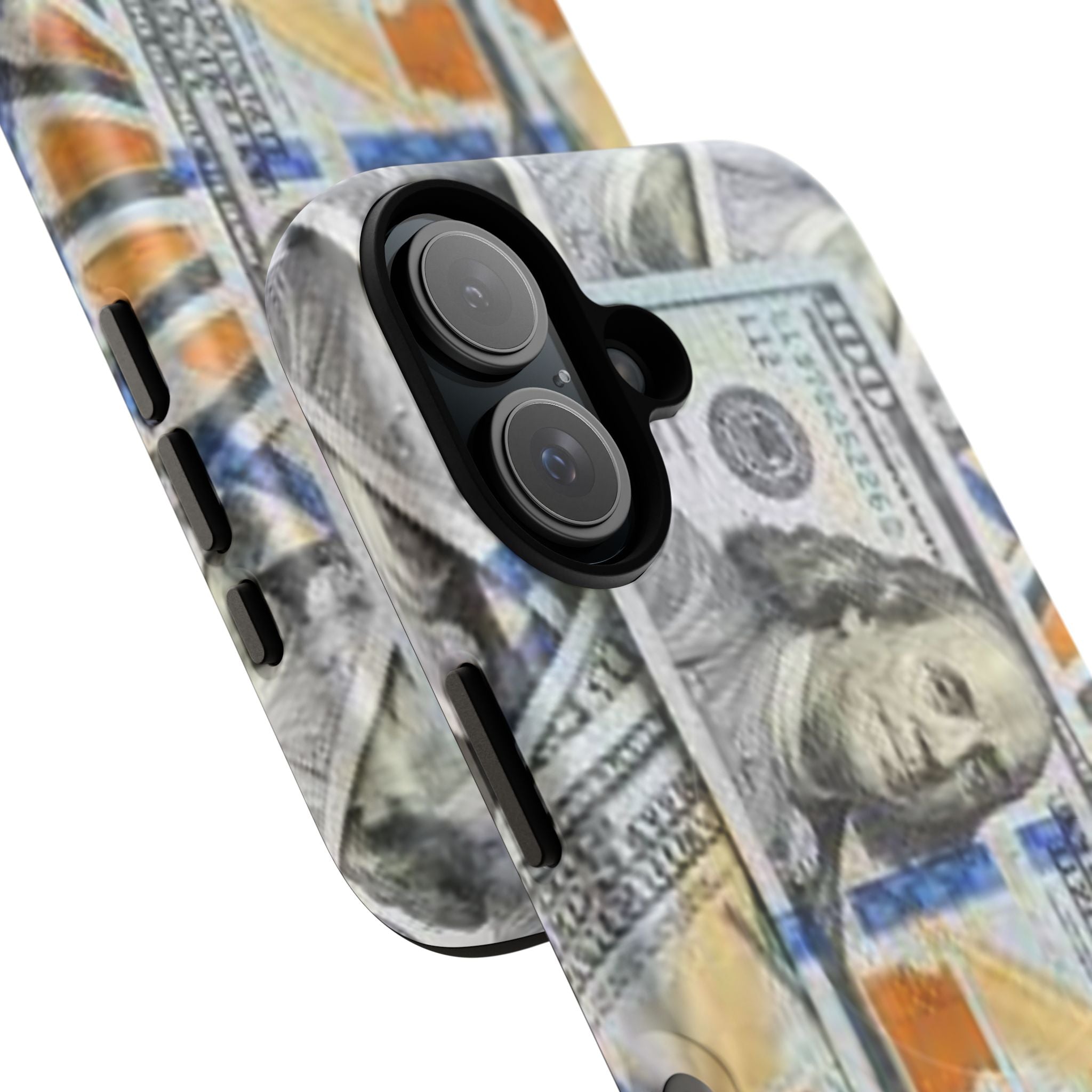 Hundred Dollar Bills Phone Case | Tough Magnetic Case, Money Pattern