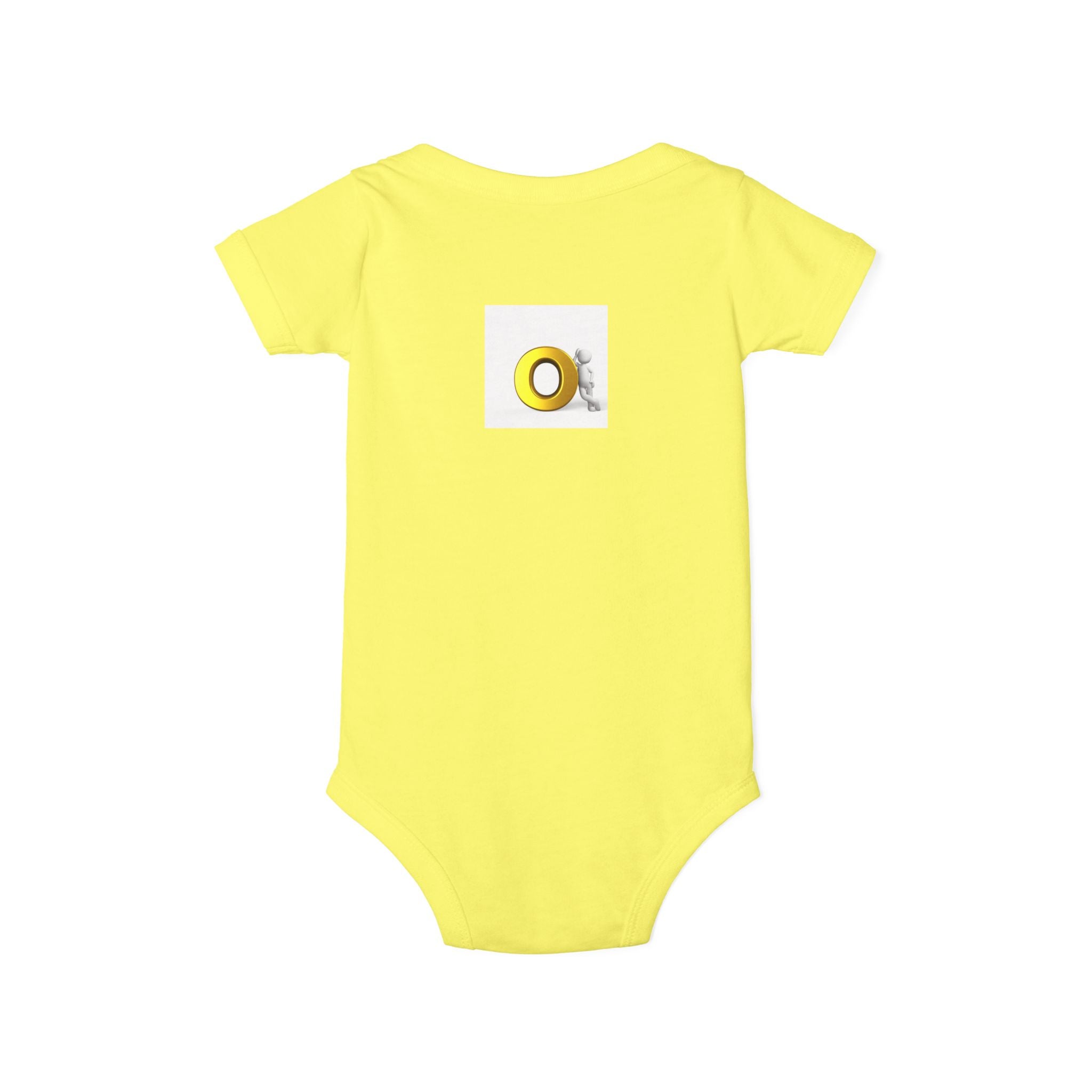 Gold Letter O Infant Onesie | Infant One Piece