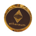 Ethereum Coin Round Rug | Cryptocurrency Logo Floor Mat