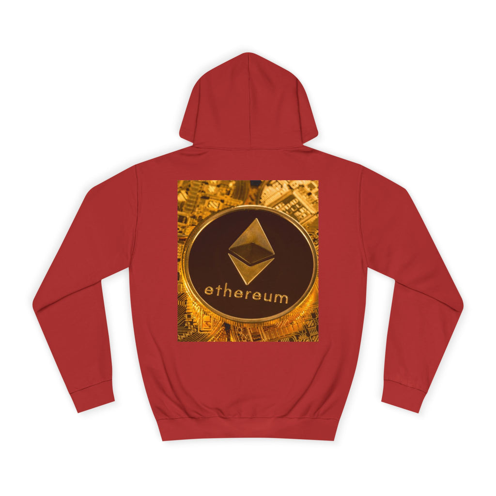 Ethereum Coin Hoodie | Crypto Logo Sweatshirt, Blockchain Design