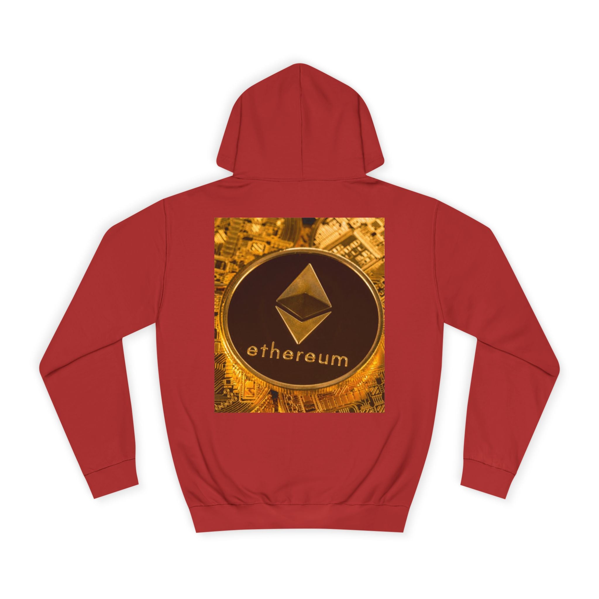 Ethereum Coin Hoodie | Crypto Logo Sweatshirt, Blockchain Design