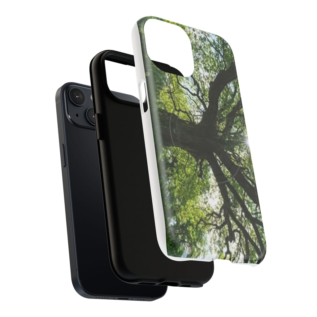 Sunlit Oak Tree Phone Case | Tough Magnetic Case