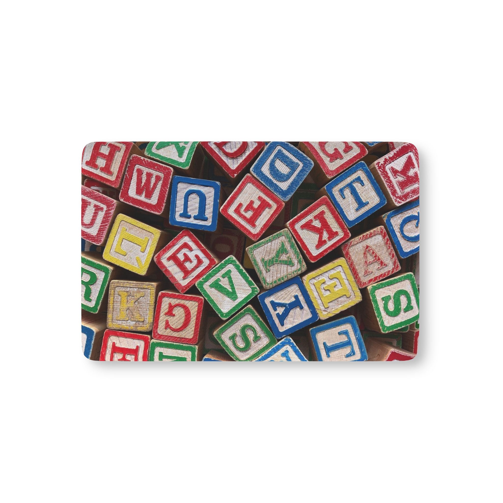 Alphabet Blocks Baby Fitted Crib Sheet | Colorful ABC Nursery