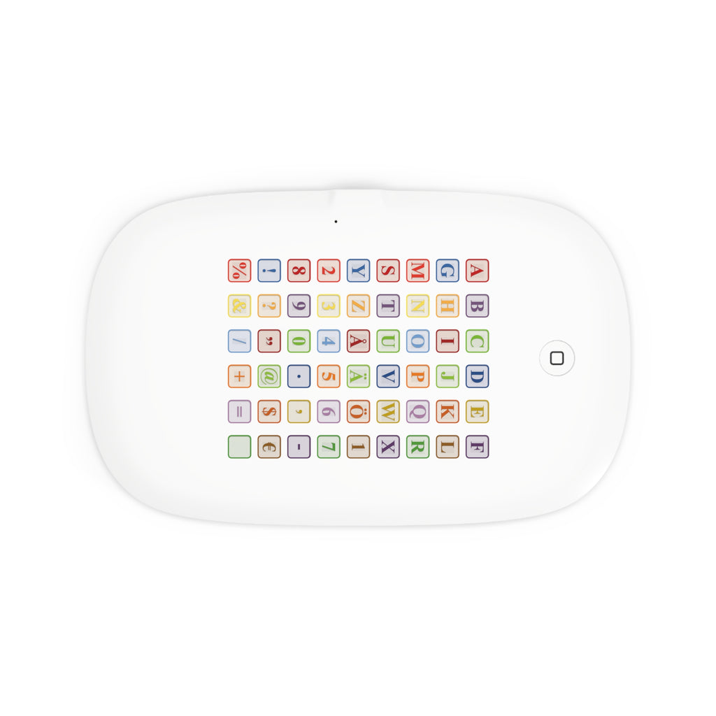 Colorful App Icon Grid UV Phone Sanitizer and Wireless Charging Pad