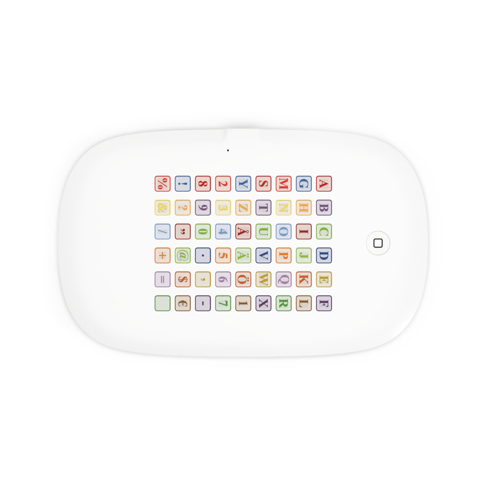Colorful App Icon Grid UV Phone Sanitizer and Wireless Charging Pad