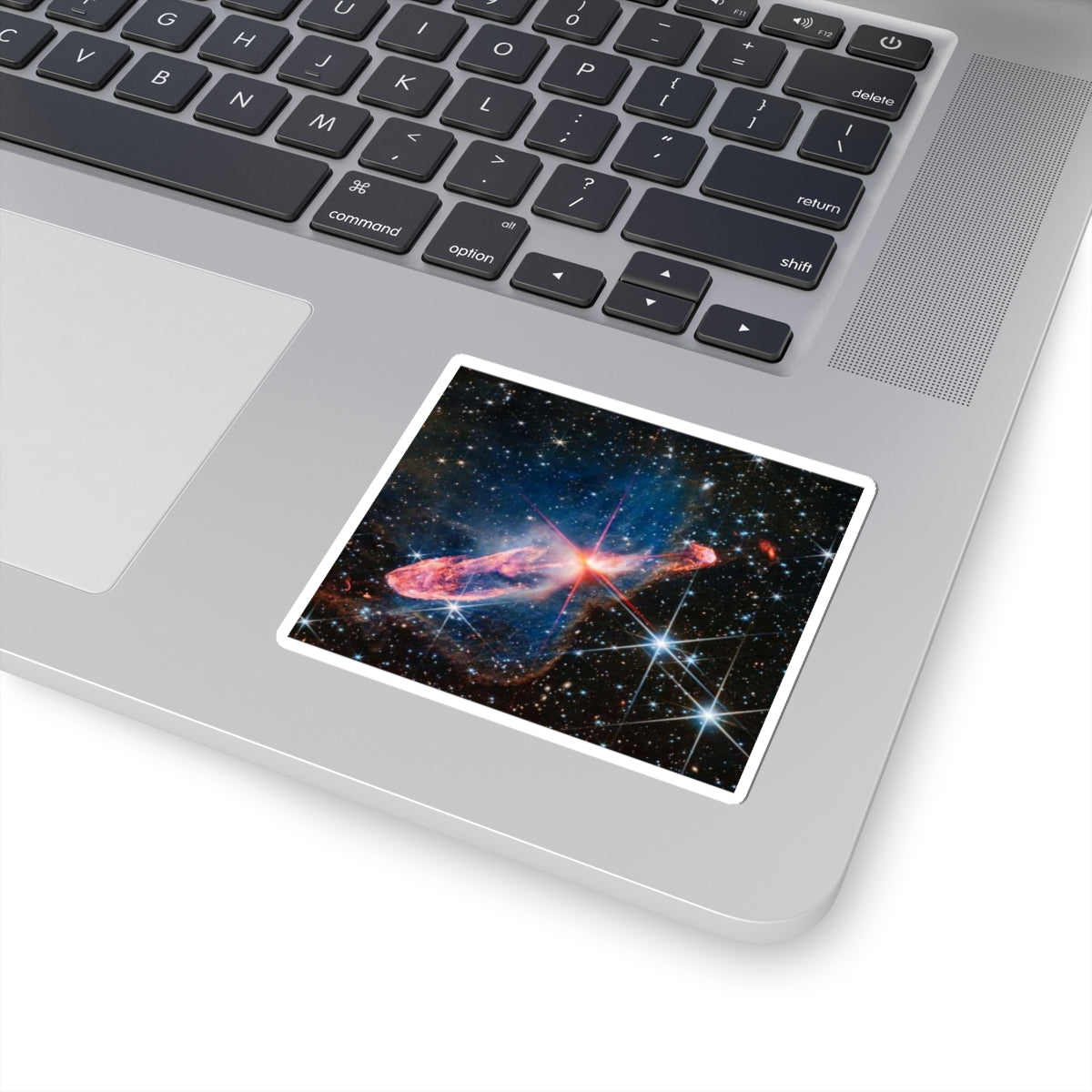 Space Nebula Kiss-Cut Stickers | Cosmic Galaxy Laptop Decal