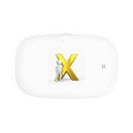 Gold Letter X Design Sanitizer Wireless Charging Pad | UV Phone Sanitizer